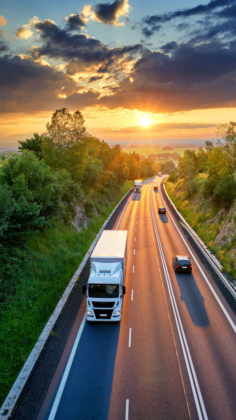 Wegtransport europa